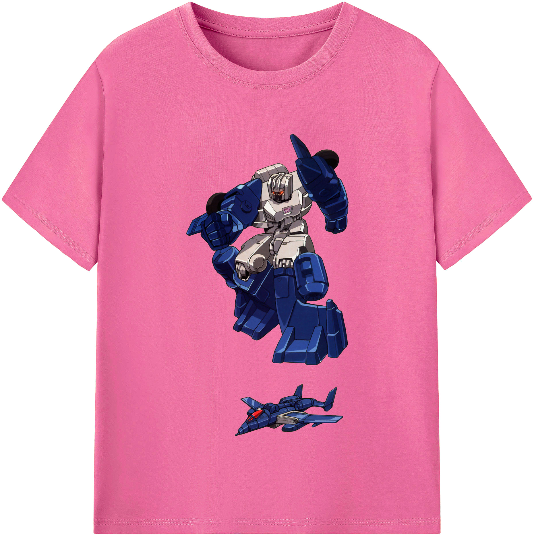 （画像用）  レディースカジュアルプリントTシャツ（綿100％）